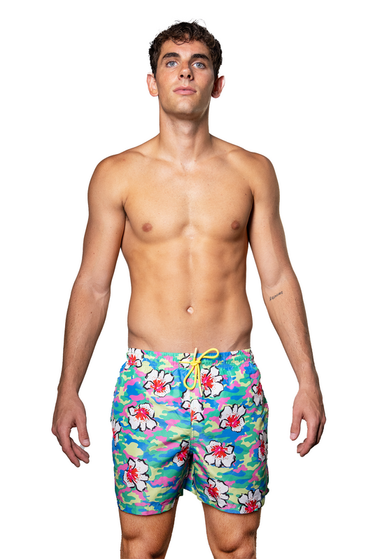 Hawaii Inspired Men’s Swim Trunks | Vibrant Summer 2024 Collection
