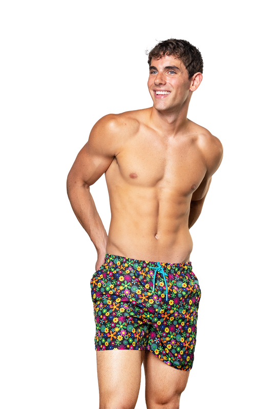 Floreal Floral Men’s Swim Shorts | Blossoming Summer 2024 Designs